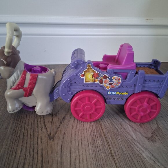 Fisher Price Little People Disney Frozen Kristoff’s Sleigh 2020 Playset - Picture 2 of 5